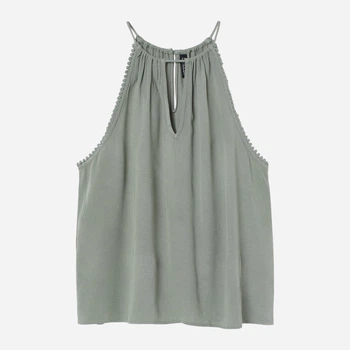 Топ жіночий H&M 872000002c20 36 Хакі (KC1000000046694)
