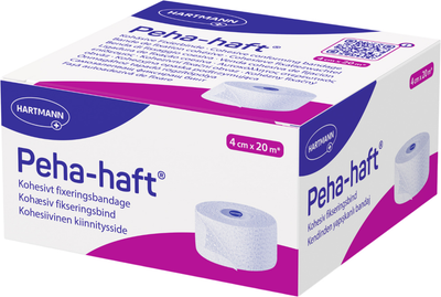 Бинт когезивний фіксуючий Hartmann Peha-haft 4 см x 20 м (4052199666587)