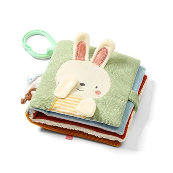 Мягкая книжка сенсорная для новорожденных BabyOno Природа