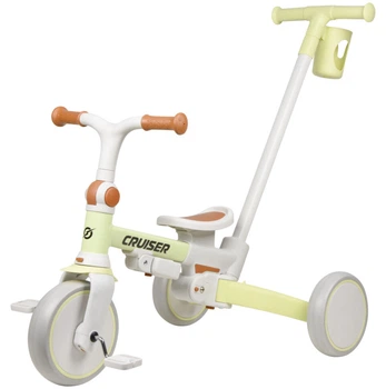 Беговел Tri-cycle Cruiser Milano 001 кремовый 5 в 1 максимальная нагрузка 30 кг