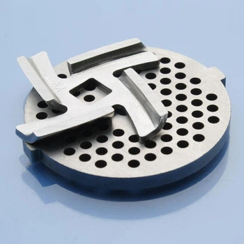 Ніж з решіткою для м'ясорубки Moulinex HV3, ME30, ME11, ME110130, ME306832, ME307832, ME308827, ME60515E, ME60516E дрібна 3мм