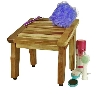 Табурет для ванной из дерева Форканера сиена (ТВН-006605)