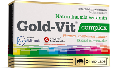 Дієтична добавка Olimp Labs Gold-Vit Complex 30 таблеток (5901330043468)