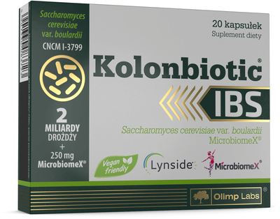 Suplement diety Olimp Labs Kolonbiotic IBS 20 kapsułek (5901330083723)