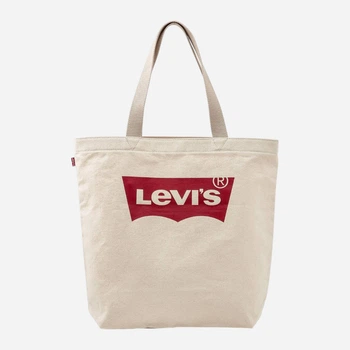 Сумка шоппер тканевая Levi`s 465870380 Молочная ( 1159831342)