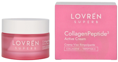 Krem do twarzy Lovren Superb Active z kolagenem i peptydami 50 ml (8058253239182)
