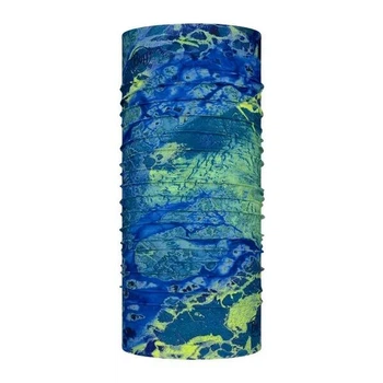 Шарф-труба Buff Coolnet UV+ Realtree Wav3 Blue Yellow