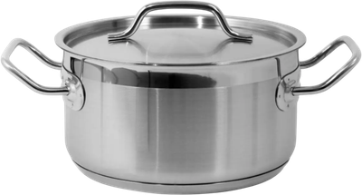 Каструля Yato низька з кришкою 3.3 л (5906083860256)