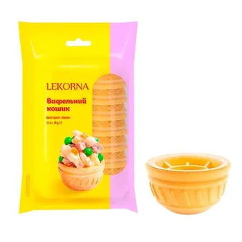Вафельные корзинки Lekorna 22 г Лекорна