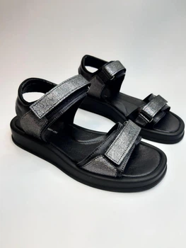 Босоножки для девочки Alex Bens 03 VN black черные р. 39-24,5 см