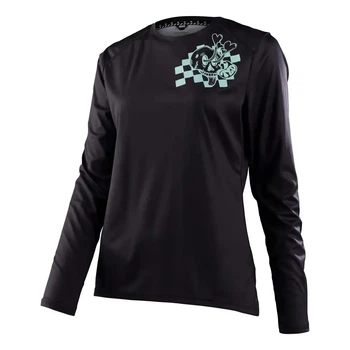 Велоджерси Troy Lee Designs Wmns Lilium LS Jersey Micayla Black XS (1106-358958011)