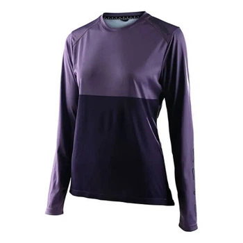 Велоджерси Troy Lee Designs Wmns Lilium LS Jersey BLock L Purple Violet (1106-358582014)