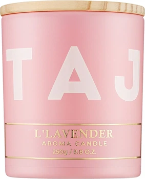 Ароматична свічка "L'lavender" - Taj Max Aroma Candle 250g (1399846-31102135)