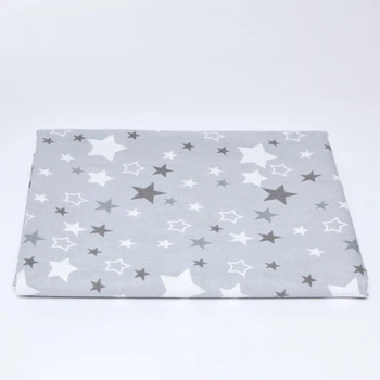 Простынь Moon&Star Silver Stars Бязь Gold Люкс 110х160 см (MS-860000175)