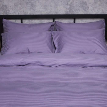 Набор наволочек Moon&Star Satin Stripe Soft Lilac 50х70 2 шт (MS-840001263)