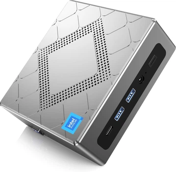 Мини ПК NiPoGi CK10 / Intel Core i7-11390H / RAM 16GB / SSD 512GB / 2 х HDMI / LAN / Wi-Fi 6 / Bluetooth 5.2 / Windows 11 / Grey