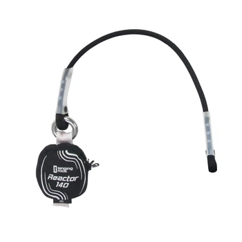 Амортизатор рывка Singing Rock Reactor 140 Rope "Y", 155 см, с 2 карабинами K355, Black/White