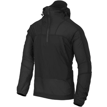 Куртка тактична Helikon-Tex анорак Windshirt WindPack XL Black (KU-WDR-NL-01-B06-XL)