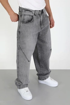 Джинсы Willmen Super baggy мужские широкие скейтер багги , 33 Серый