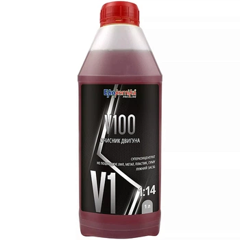 Очиститель-концентрат двигателя снаружи 1л Pro Line V100 Ekokemika, 780422