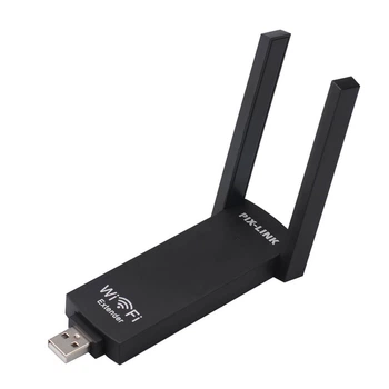 Ретранслятор Wi-Fi PIX-LINK LV-UE02 репитер, усилитель сигнала Black (17609)
