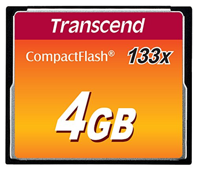 Карта памяти Transcend CF 4GB 133X (TS4GCF133)