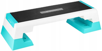 Step do aerobiku HMS AS007 White/Mint (17-44-025) (5907695598162)