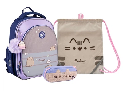Шкільний набір Yes S-109 Pusheen Playful (рюкзак, пенал, сумка) 559880 (3)