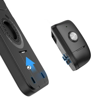 Ручка для телефона с Bluetooth пультом Ulanzi O-Lock эргономичная не скользящая черная