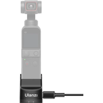 База зарядки та кріплення на штатив для DJI Pocket 2 Ulanzi OP-13 із Type-C портами (8158A04A97AE)