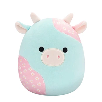 Мягкая игрушка Squishmallows Мятная пастельная коровка 19 см (m459187)