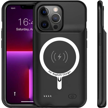 Чохол powerbank iBattery для iPhone 13 Pro Max Slan QI MagSafe 6000 mAh Black