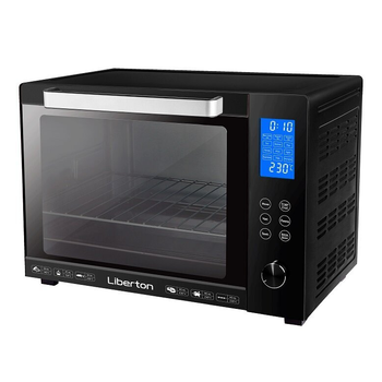 Электродуховка LIBERTON LEO-601E Black