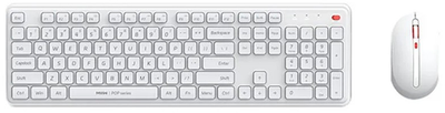 Комплект бездротовий Xiaomi MiiiW Keyboard and Mouse Combo Gen 3 PB03 Wireless White (MW24PB03 White)