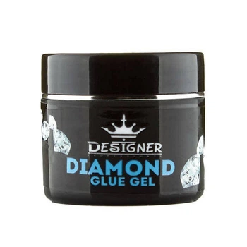 Клей-гель для крепления гелевых типс и объемного дизайна на ногти Diamond Glue Gel Designer Professional 10 мл