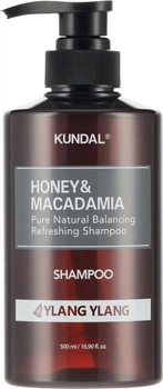Шампунь восстанавливающий Kundal Honey & Macadamia Nature Shampoo Ylang Ylang 500 мл (8809568743938)