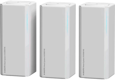 Маршрутизатор Xiaomi Mesh System AX3000 NE EU 3 pack (DVB4486GL)