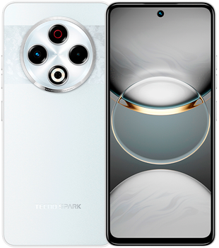 Мобільний телефон Tecno Spark 30 KL6 8/128GB Astral Ice UA