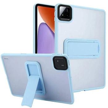 Защитный чехол Deexe Crystal Kickstand для Xiaomi Pad 7 / 7 Pro - Baby Blue