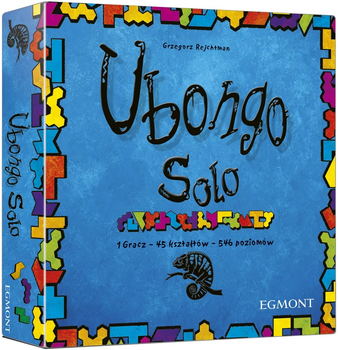 Gra planszowa Egmont Ubongo Solo GRUBONGOSOLO (5903707560745)