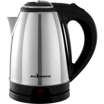 Электрочайник SeaBreeze SB-013 нержавеющая сталь 1.8л 1500Вт Black