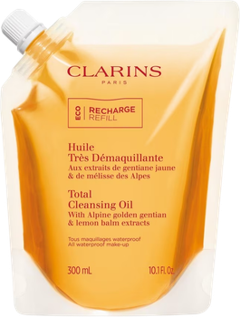 Змінний блок Олія для обличчя Clarins Total Cleansing 300 мл (3666057217272)