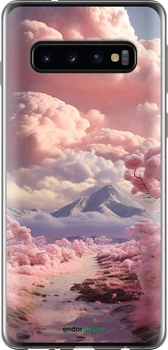 Чохол Samsung Galaxy S10 Рожеві хмари "5660u-1640"