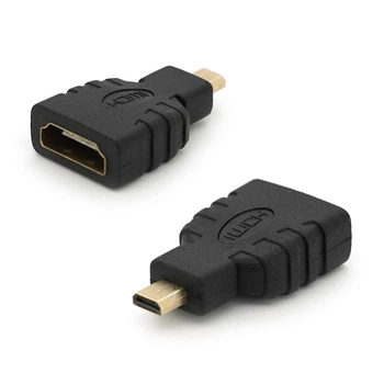 Переходник microHDMI(папа)-HDMI(мама) Voltronic YT-A-microHDMI(M/HDMI(F)