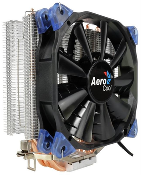 Кулер процессорный AeroCool Verkho 4, Intel:2066/2011/1200/1156/1155/1151/1150/775, AMD:AM4/AM3+/AM3/AM2+/AM2/FM2/FM1, 156.5х123х73, 4-pin