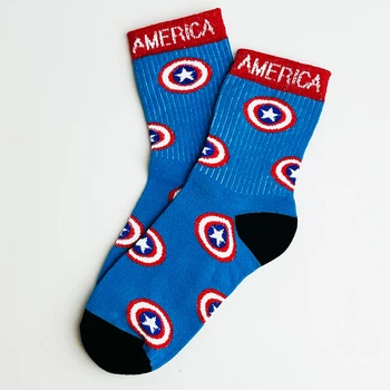 Шкарпетки довгі унісекс Captain America Shield 41-45