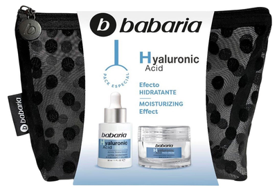Набір по догляду за обличчям Babaria Hyaluronic Acid Крем 50 мл + Сироватка 30 мл (8410412607001)