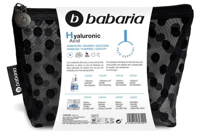 Набір по догляду за обличчям Babaria Hyaluronic Acid Крем 50 мл + Сироватка 30 мл (8410412607001)