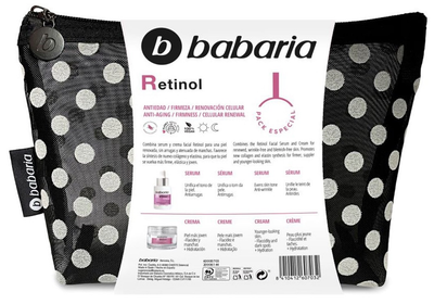 Набір по догляду за обличчям Babaria Retinol Крем 50 мл + Сироватка 30 мл (8410412607032)