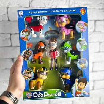 Набор фигурок из мультика Paw Patrol Щенячий патруль 6050A 7 персонажей 011p